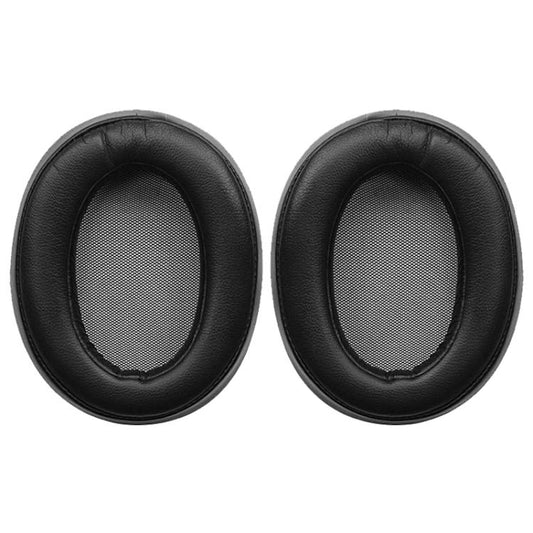 1 Pair Protein Leather Earphone Replacement Earpads Pads For Sony MDR-100A / MDR-100AAP / DR-H600A(Black) - Earmuff & Pad by buy2fix | Online Shopping UK | buy2fix