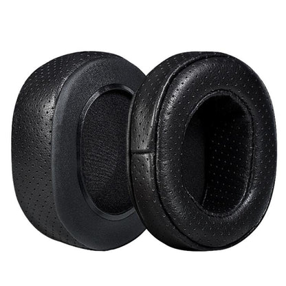 2pcs Cowhide Earphone Replacement Earpads Pads For Sony MDR-DS7500 / RF7500(Black) - Earmuff & Pad by buy2fix | Online Shopping UK | buy2fix