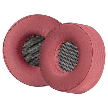 2pcs Ice Silk Cloth Earphone Replacement Earpads Pads For Sony WH-H800(Twilight Red) - Earmuff & Pad by buy2fix | Online Shopping UK | buy2fix