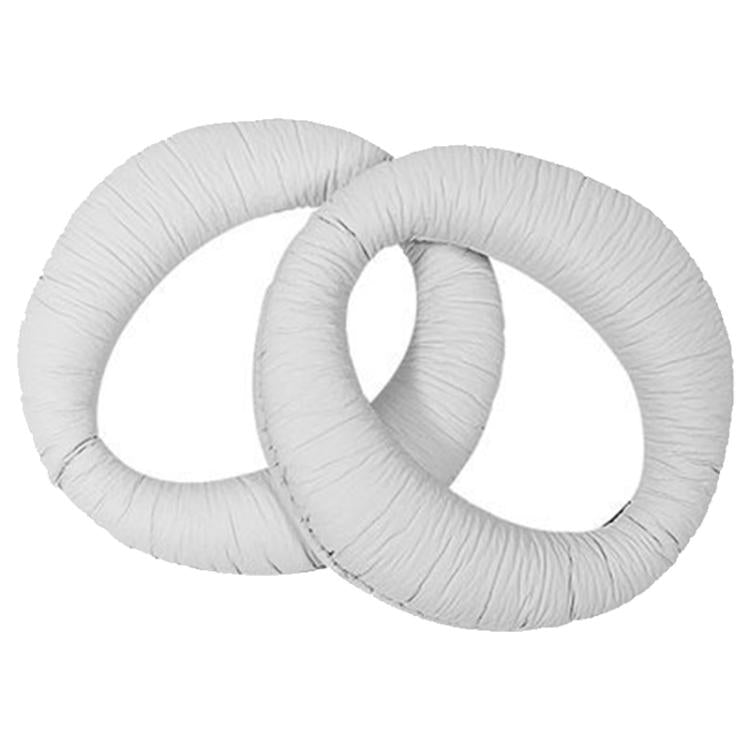 2pcs Frog Skin Earphone Replacement Earpads Pads For Sony MDR-XD150(White) - Earmuff & Pad by buy2fix | Online Shopping UK | buy2fix