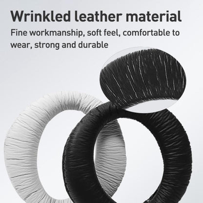 2pcs Frog Skin Earphone Replacement Earpads Pads For Sony MDR-XD150(Black) - Earmuff & Pad by buy2fix | Online Shopping UK | buy2fix