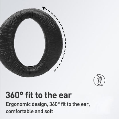 2pcs Frog Skin Earphone Replacement Earpads Pads For Sony MDR-XD150(Black) - Earmuff & Pad by buy2fix | Online Shopping UK | buy2fix