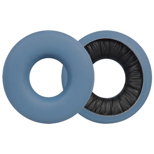 2pcs Protein Leather Earphone Replacement Earpads Pads For Sony WH-CH520(Blue)