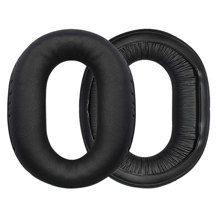 2pcs Protein Leather Earphone Replacement Earpads Pads For Sony MDR-RF995R / WH-RF400R(Black) - Earmuff & Pad by buy2fix | Online Shopping UK | buy2fix