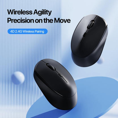 DUX DUCIS DM Series Bluetooth 2.4GHz Wireless Mouse(Black) - Wireless Mice by DUX DUCIS | Online Shopping UK | buy2fix