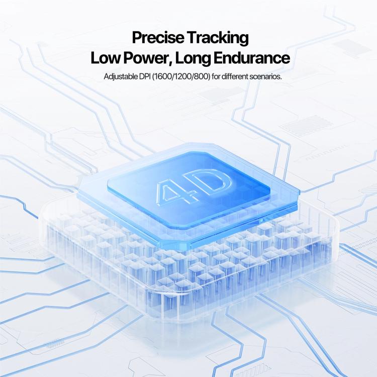 DUX DUCIS DM Series Bluetooth 2.4GHz Wireless Mouse(Black) - Wireless Mice by DUX DUCIS | Online Shopping UK | buy2fix