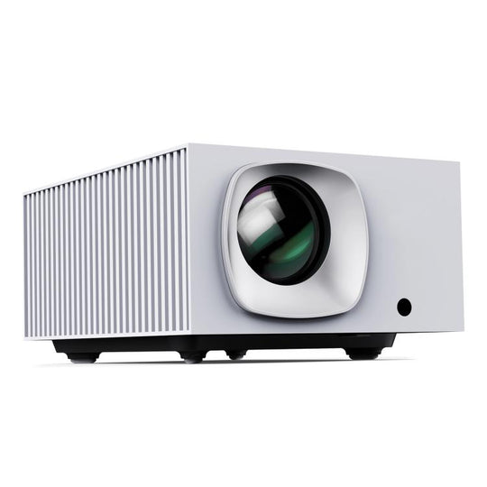 VIVIBRIGHT D7000 Lite 1920x1080P 550ANSI Screen Mirror Smart Projector, UK Plug(White)