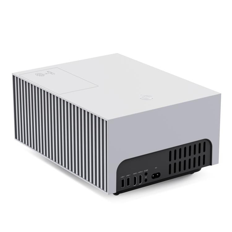 VIVIBRIGHT D7000 Lite 1920x1080P 550ANSI Screen Mirror Smart Projector, EU Plug(White) - LED Projector by VIVIBRIGHT | Online Shopping UK | buy2fix