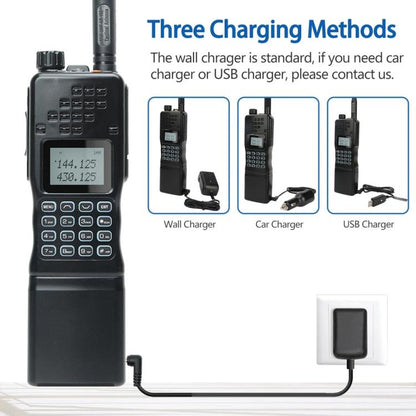 Baofeng AR-152 1.77 inch LCD FM Handheld Walkie Talkie, Plug:EU Plug(Beige) - Handheld Walkie Talkie by BAOFENG | Online Shopping UK | buy2fix