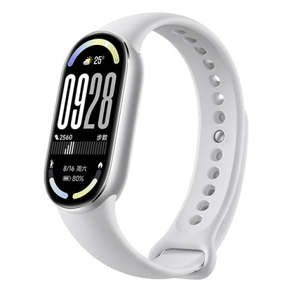 Original Xiaomi Smart Band 10, 1.72 inch AMOLED Screen 5ATM Waterproof Smart Watch, Support Blood Oxygen / Heart Rate Monitor(Silver) - Wearable Devices by Xiaomi | Online Shopping UK | buy2fix