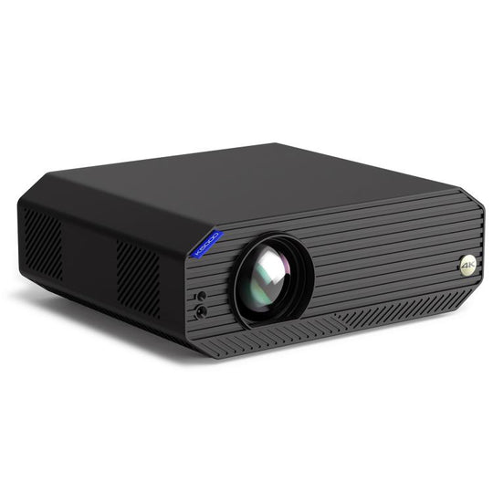 VIVIBRIGHT K5000SE 1920x1080P 1800ANSI Android 9.0 Screen Mirror Smart Projector, AU Plug(Black)