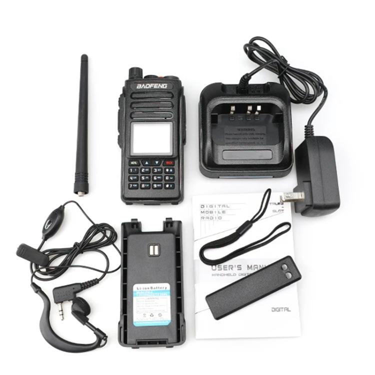Baofeng DM-1706 1.77 inch Color Screen Handheld Digital Walkie Talkie, Plug:US Plug - Handheld Walkie Talkie by BAOFENG | Online Shopping UK | buy2fix