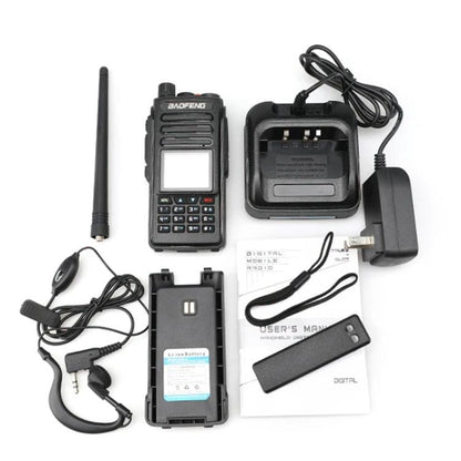 Baofeng DM-1706 1.77 inch Color Screen Handheld Digital Walkie Talkie, Plug:US Plug - Handheld Walkie Talkie by BAOFENG | Online Shopping UK | buy2fix