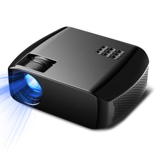 VIVIBRIGHT F10 Lite 1920x1080P 250ANSI Screen Mirroring Smart Projector, US Plug(Black)