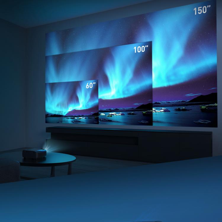 VIVIBRIGHT F10 Lite 1920x1080P 250ANSI Screen Mirroring Smart Projector, UK Plug(Black) - LED Projector by VIVIBRIGHT | Online Shopping UK | buy2fix