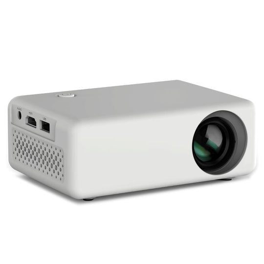 VIVIBRIGHT L01 Crazy Version 1080P 40 Lumens LCD + LED Smart Projector, US Plug(White)
