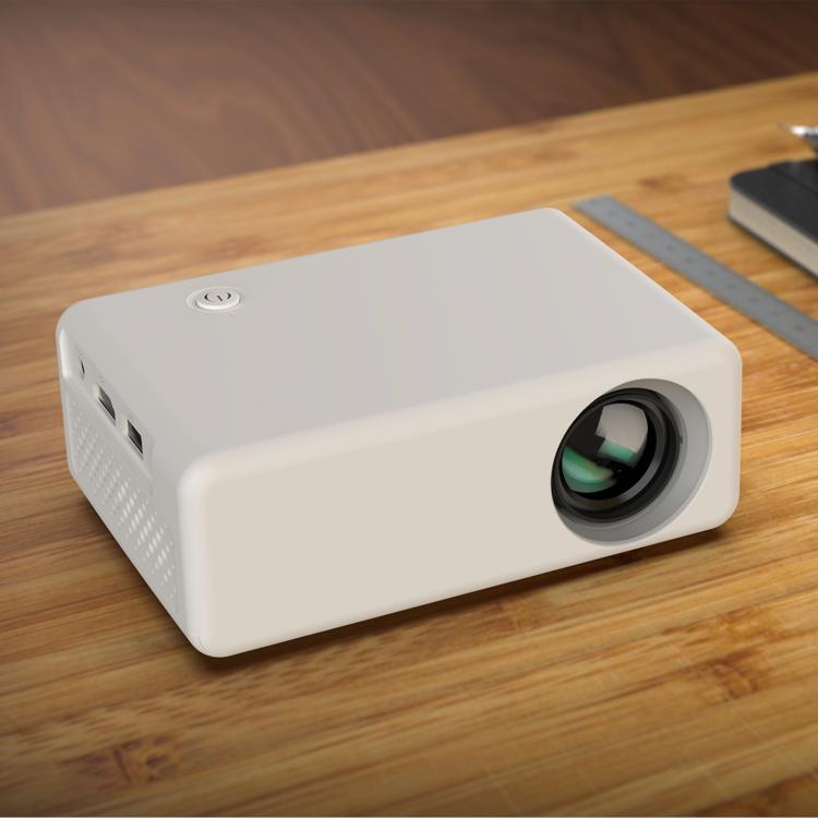 VIVIBRIGHT L01 Crazy Version 1080P 40 Lumens LCD + LED Smart Projector, EU Plug(White) - LED Projector by VIVIBRIGHT | Online Shopping UK | buy2fix