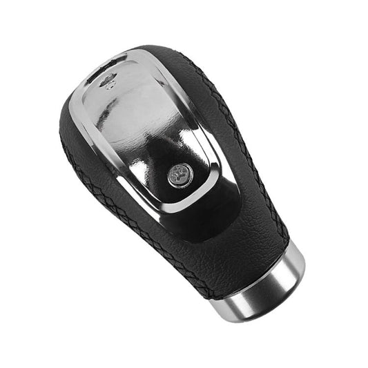 Car Manual Gear Lever Knob Leather Gear Shift Knob, with Hole(Black) - Shift Knob by buy2fix | Online Shopping UK | buy2fix