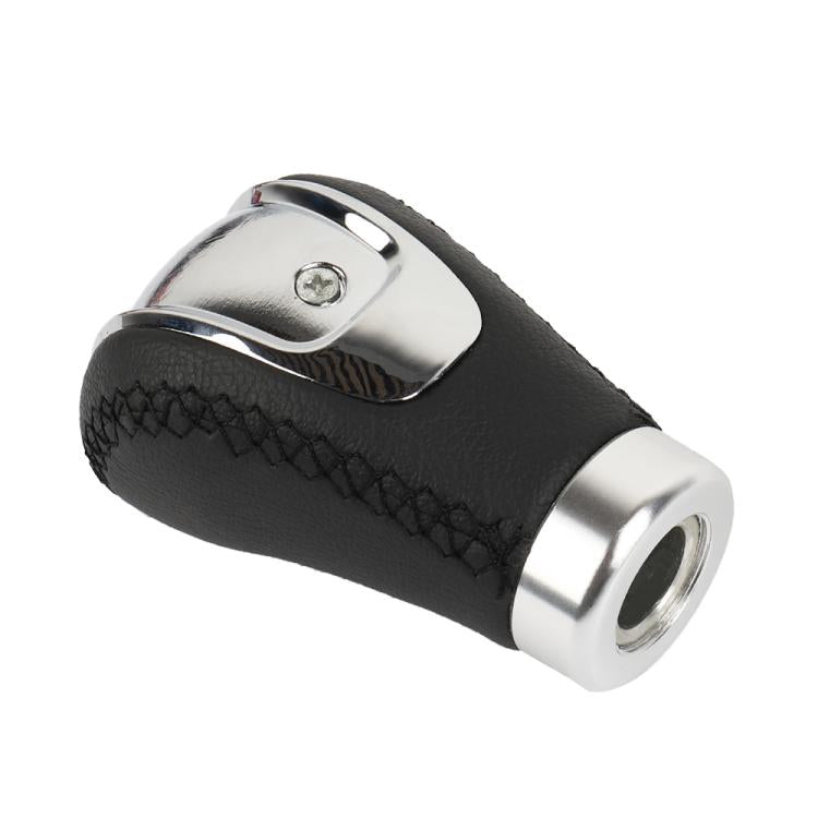 Car Manual Gear Lever Knob Leather Gear Shift Knob, with Hole(Black) - Shift Knob by buy2fix | Online Shopping UK | buy2fix