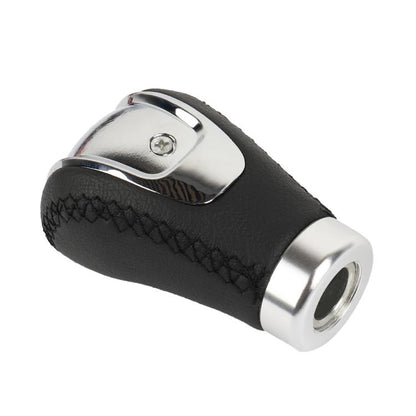 Car Manual Gear Lever Knob Leather Gear Shift Knob, with Hole(Black) - Shift Knob by buy2fix | Online Shopping UK | buy2fix