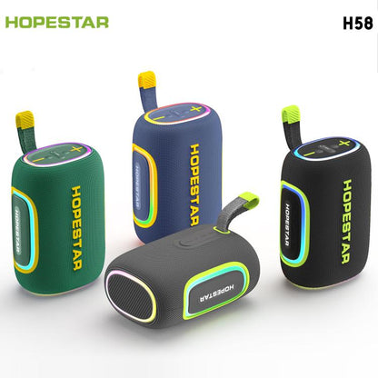 HOPESTAR H58 65W Outdoor Portable Waterproof Bluetooth Speaker(Grey) - Waterproof Speaker by HOPESTAR | Online Shopping UK | buy2fix