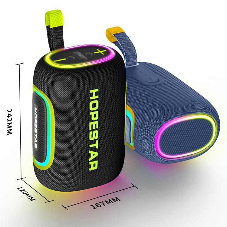 HOPESTAR H58 65W Outdoor Portable Waterproof Bluetooth Speaker(Grey) - Waterproof Speaker by HOPESTAR | Online Shopping UK | buy2fix
