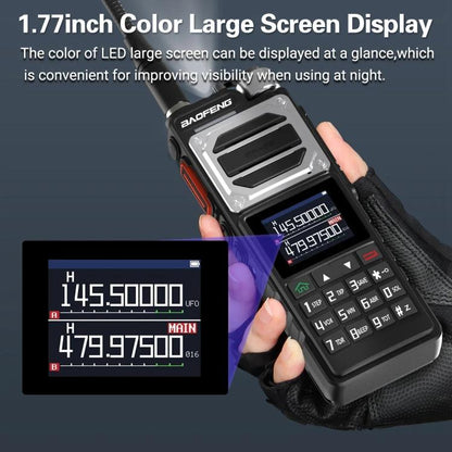 Baofeng UV-25 DTMF Coded FM Handheld Analog Walkie Talkie, Plug:EU Plug - Handheld Walkie Talkie by BAOFENG | Online Shopping UK | buy2fix
