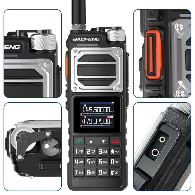 Baofeng UV-25 DTMF Coded FM Handheld Analog Walkie Talkie, Plug:EU Plug - Handheld Walkie Talkie by BAOFENG | Online Shopping UK | buy2fix