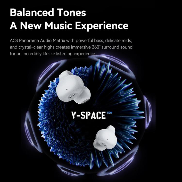 ROCK EB500 RAU07590 Bluetooth 5.4 Wireless EarCuffs Earphones(White) - Bluetooth Earphone by ROCK | Online Shopping UK | buy2fix