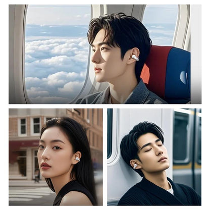 ROCK EB500 RAU07590 Bluetooth 5.4 Wireless EarCuffs Earphones(White) - Bluetooth Earphone by ROCK | Online Shopping UK | buy2fix