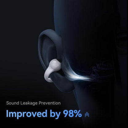 ROCK EB500 RAU07590 Bluetooth 5.4 Wireless EarCuffs Earphones(White) - Bluetooth Earphone by ROCK | Online Shopping UK | buy2fix