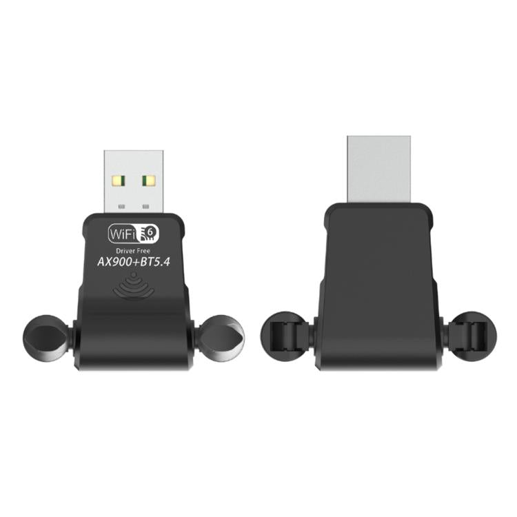 RE-902 External Dual Antenna Bluetooth WiFi 2 in 1 Computer Driver-free USB Network Adapter(Black) - USB Network Adapter by buy2fix | Online Shopping UK | buy2fix