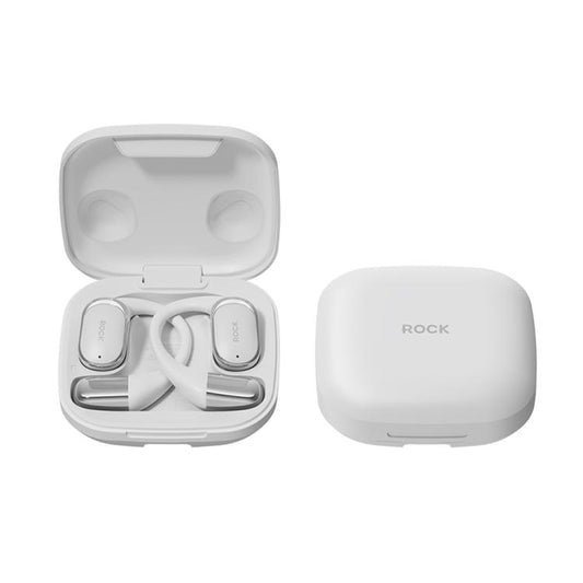 ROCK X718 RAU0783 Bluetooth 5.4 Wireless Ear-Hugs Earphones(White) - Bluetooth Earphone by ROCK | Online Shopping UK | buy2fix
