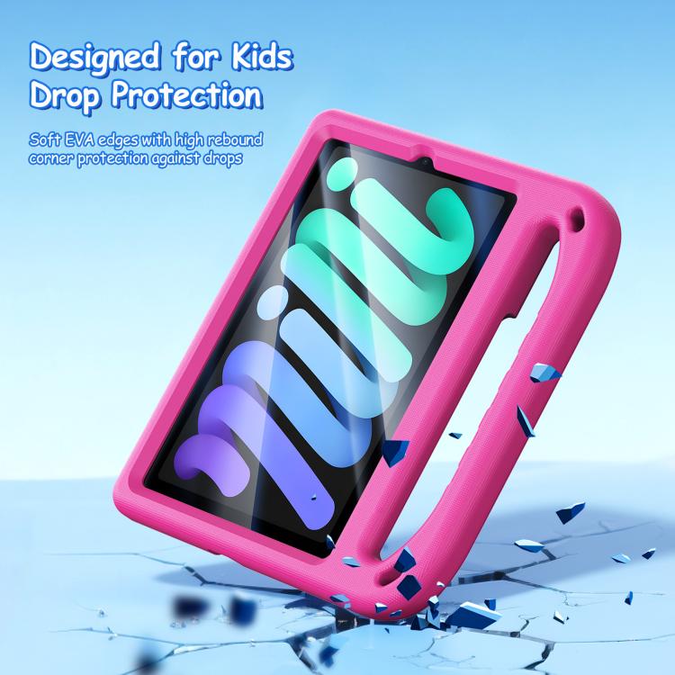 For iPad mini 6 / mini 2024 DUX DUCIS PUFF Series EVA Portable Holder Tablet Case(Pink) - iPad mini 2024 Cases by DUX DUCIS | Online Shopping UK | buy2fix