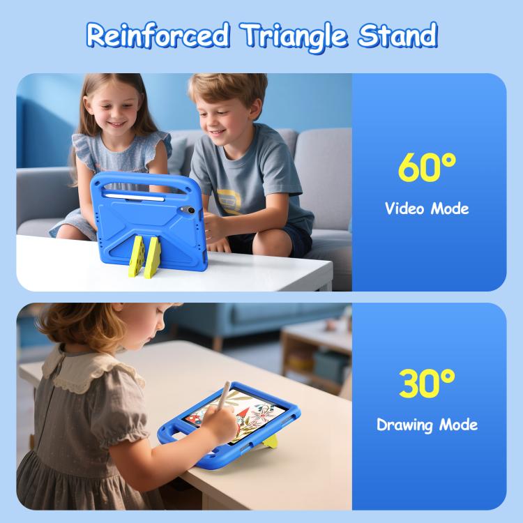 For iPad mini 6 / mini 2024 DUX DUCIS PUFF Series EVA Portable Holder Tablet Case(Blue) - iPad mini 2024 Cases by DUX DUCIS | Online Shopping UK | buy2fix