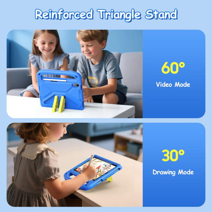 For iPad mini 6 / mini 2024 DUX DUCIS PUFF Series EVA Portable Holder Tablet Case(Blue) - iPad mini 2024 Cases by DUX DUCIS | Online Shopping UK | buy2fix