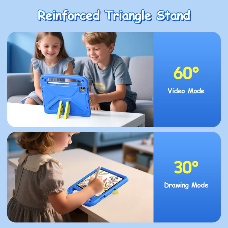 For iPad Air 2020 10.9 / 2022 DUX DUCIS PUFF Series EVA Portable Holder Tablet Case(Blue) - iPad Air (2022) / (2020) 10.9 Cases by DUX DUCIS | Online Shopping UK | buy2fix