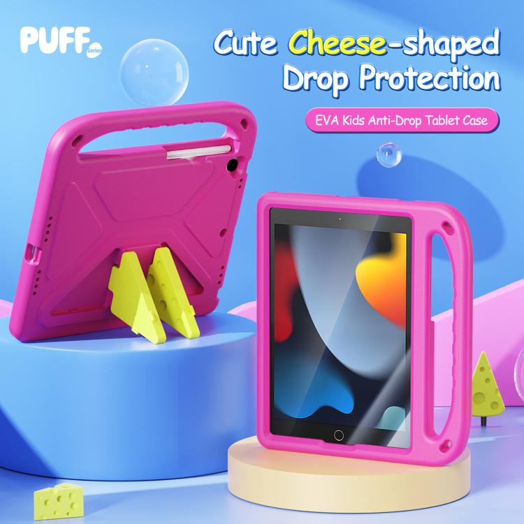 For iPad 10.2 2019 / 2020 / 2021 DUX DUCIS PUFF Series EVA Portable Holder Tablet Case(Pink) - iPad 10.2 Cases by DUX DUCIS | Online Shopping UK | buy2fix