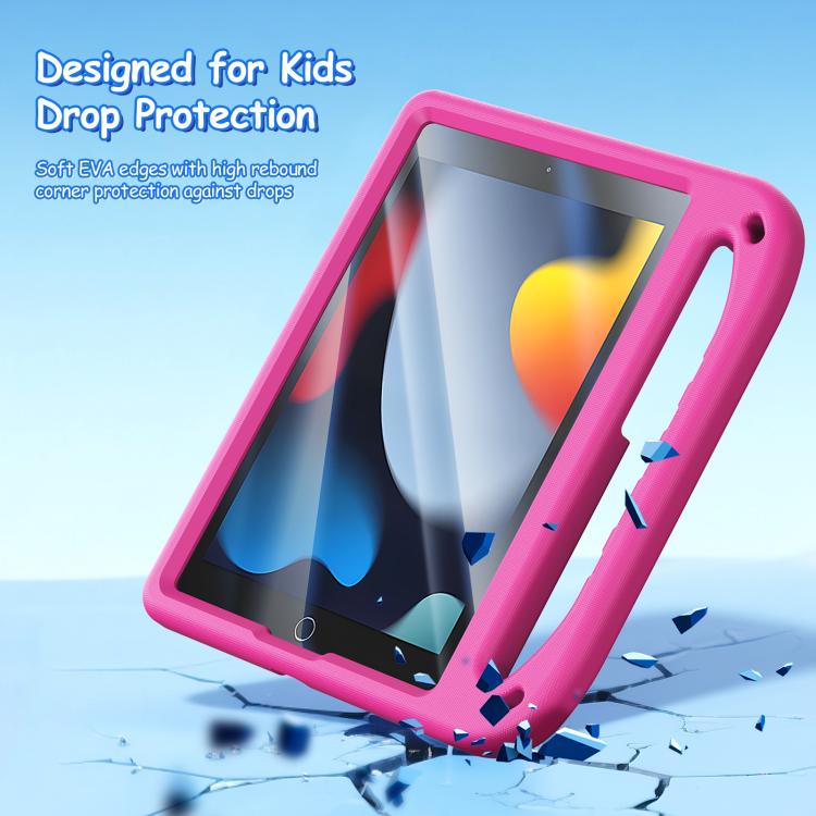 For iPad 10.2 2019 / 2020 / 2021 DUX DUCIS PUFF Series EVA Portable Holder Tablet Case(Pink) - iPad 10.2 Cases by DUX DUCIS | Online Shopping UK | buy2fix