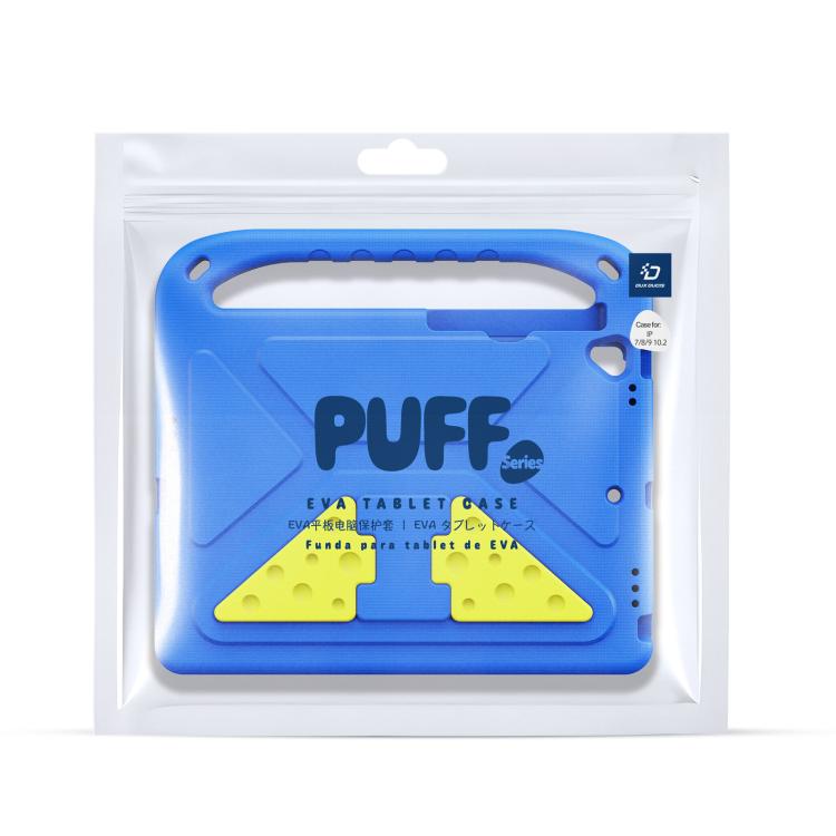 For iPad 10.2 2019 / 2020 / 2021 DUX DUCIS PUFF Series EVA Portable Holder Tablet Case(Blue) - iPad 10.2 Cases by DUX DUCIS | Online Shopping UK | buy2fix