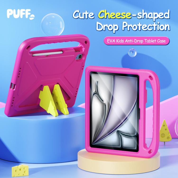 For iPad Air 11 2024 / 2025 DUX DUCIS PUFF Series EVA Portable Holder Tablet Case(Pink) - iPad Air 11 2025 / 2024 Cases by DUX DUCIS | Online Shopping UK | buy2fix