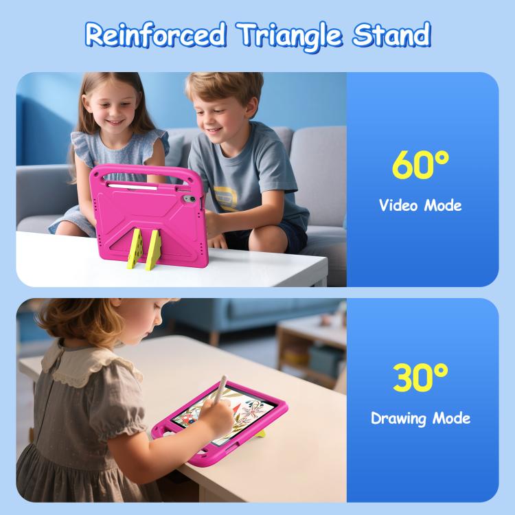 For iPad Air 11 2024 / 2025 DUX DUCIS PUFF Series EVA Portable Holder Tablet Case(Pink) - iPad Air 11 2025 / 2024 Cases by DUX DUCIS | Online Shopping UK | buy2fix