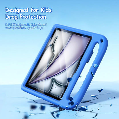 For iPad Air 11 2024 / 2025 DUX DUCIS PUFF Series EVA Portable Holder Tablet Case(Blue) - iPad Air 11 2025 / 2024 Cases by DUX DUCIS | Online Shopping UK | buy2fix