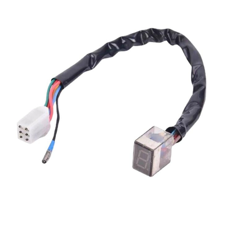 Universal LED 5-speed Gear Display Motorcycle Display Shift Lever Sensor - Electrical Instruments by buy2fix | Online Shopping UK | buy2fix