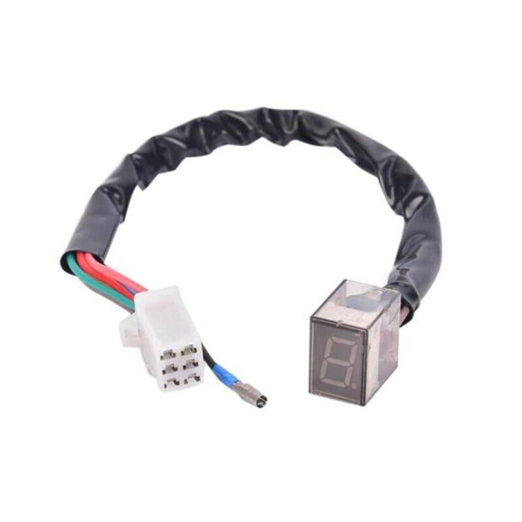 Universal LED 5-speed Gear Display Motorcycle Display Shift Lever Sensor - Electrical Instruments by buy2fix | Online Shopping UK | buy2fix