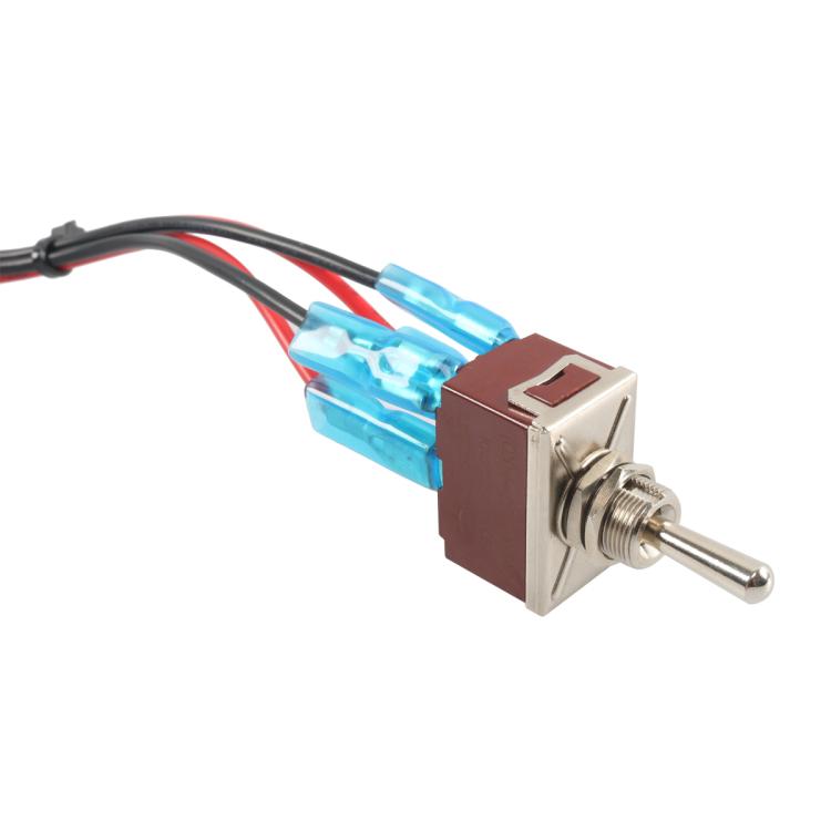 Marine / RV Modification 4-pin 2-speed Switch Controller Panel with Cable(Black) - Marine Accessories & Parts by buy2fix | Online Shopping UK | buy2fix