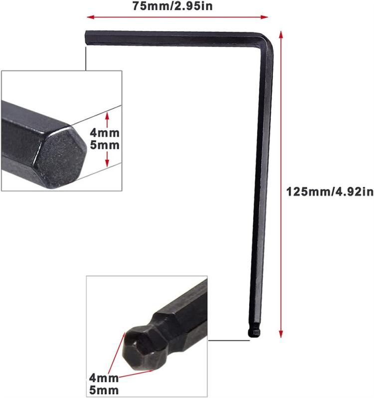 13pcs / Set Hexagon Wrenches For Guitar Repair Tools - Guitar Tuner Accessories by buy2fix | Online Shopping UK | buy2fix