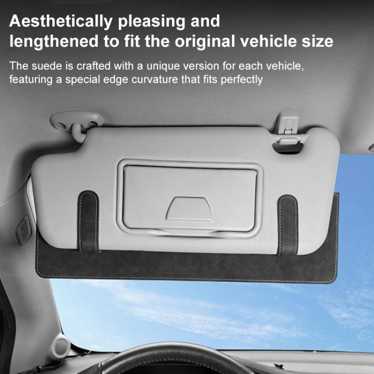 Car Sun Visor Card Extension Clip(Grey) - Sunglasses & Glasses Clips by buy2fix | Online Shopping UK | buy2fix