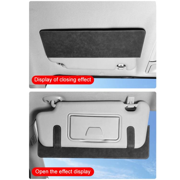 Car Sun Visor Card Extension Clip(Black Grey) - Sunglasses & Glasses Clips by buy2fix | Online Shopping UK | buy2fix