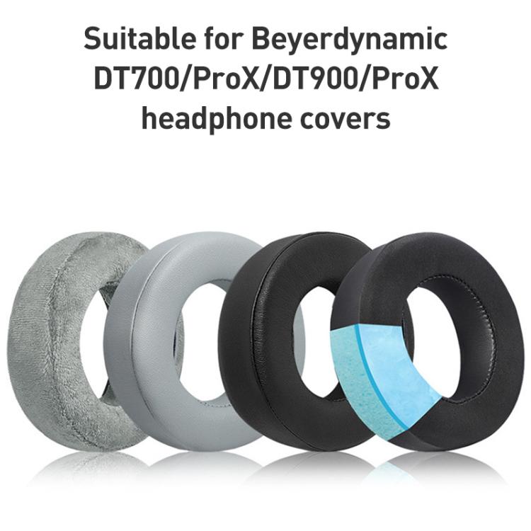 2pcs Ice Gel Earphone Replacement Earpads Pads For Beyerdynamic DT700 PROX / DT900 PROX(Black) - Earmuff & Pad by buy2fix | Online Shopping UK | buy2fix